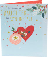 For an Amazing Daughter and Son in Law Christmas Card